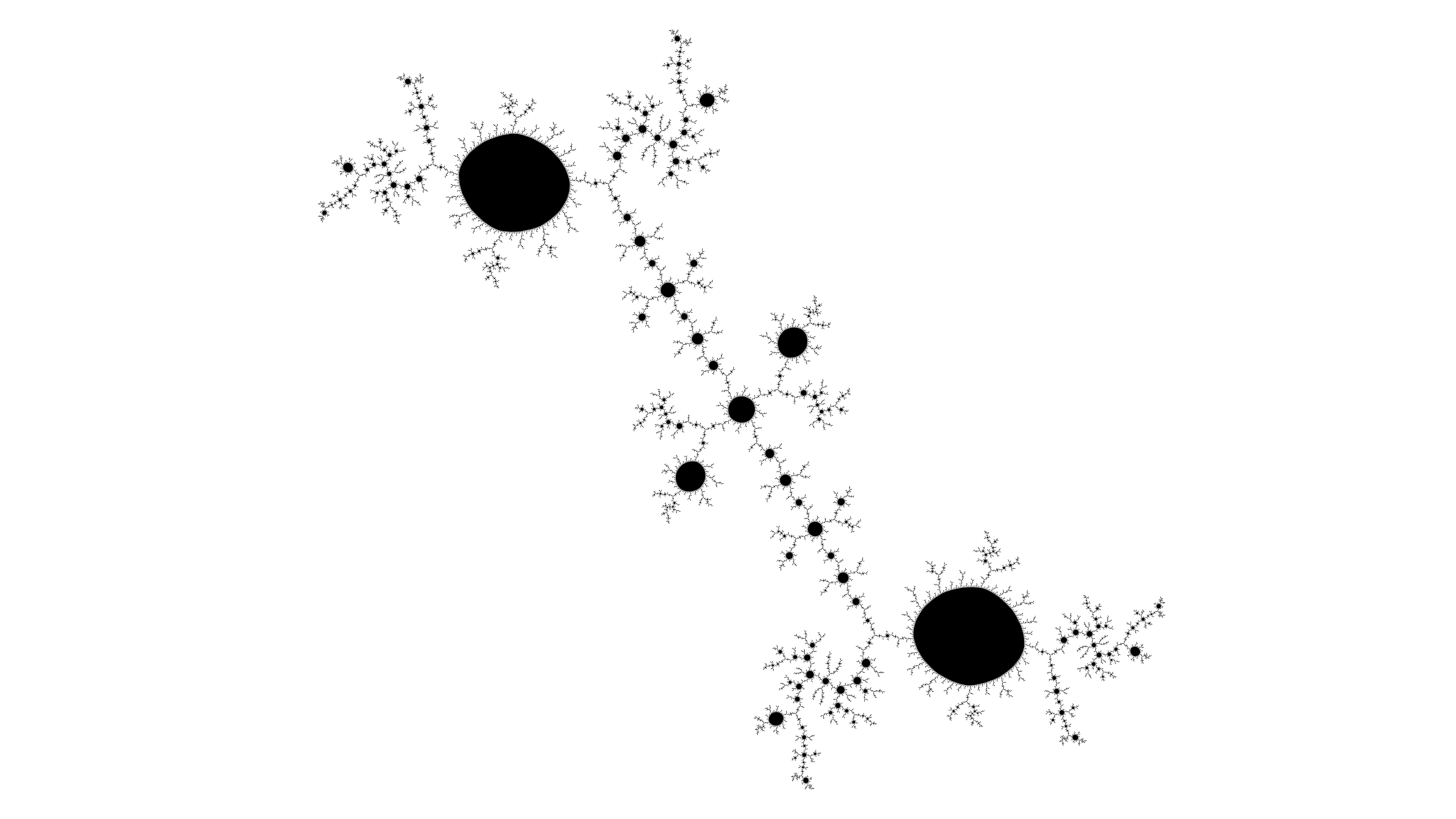 Figure 3.11: the inflected Julia set after three rounds of development.