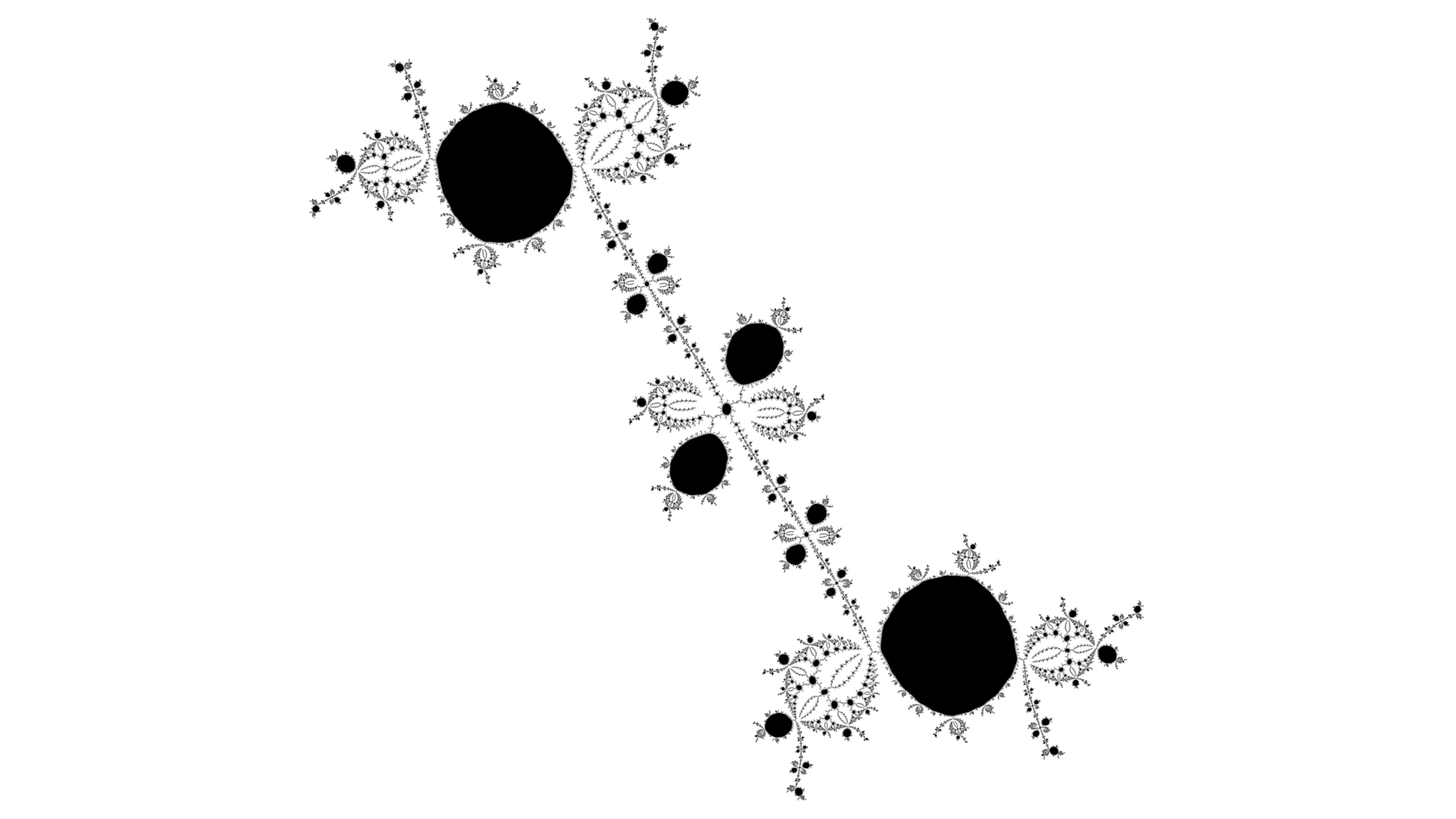 Figure 3.12: the inflected Julia set after eight rounds of development.