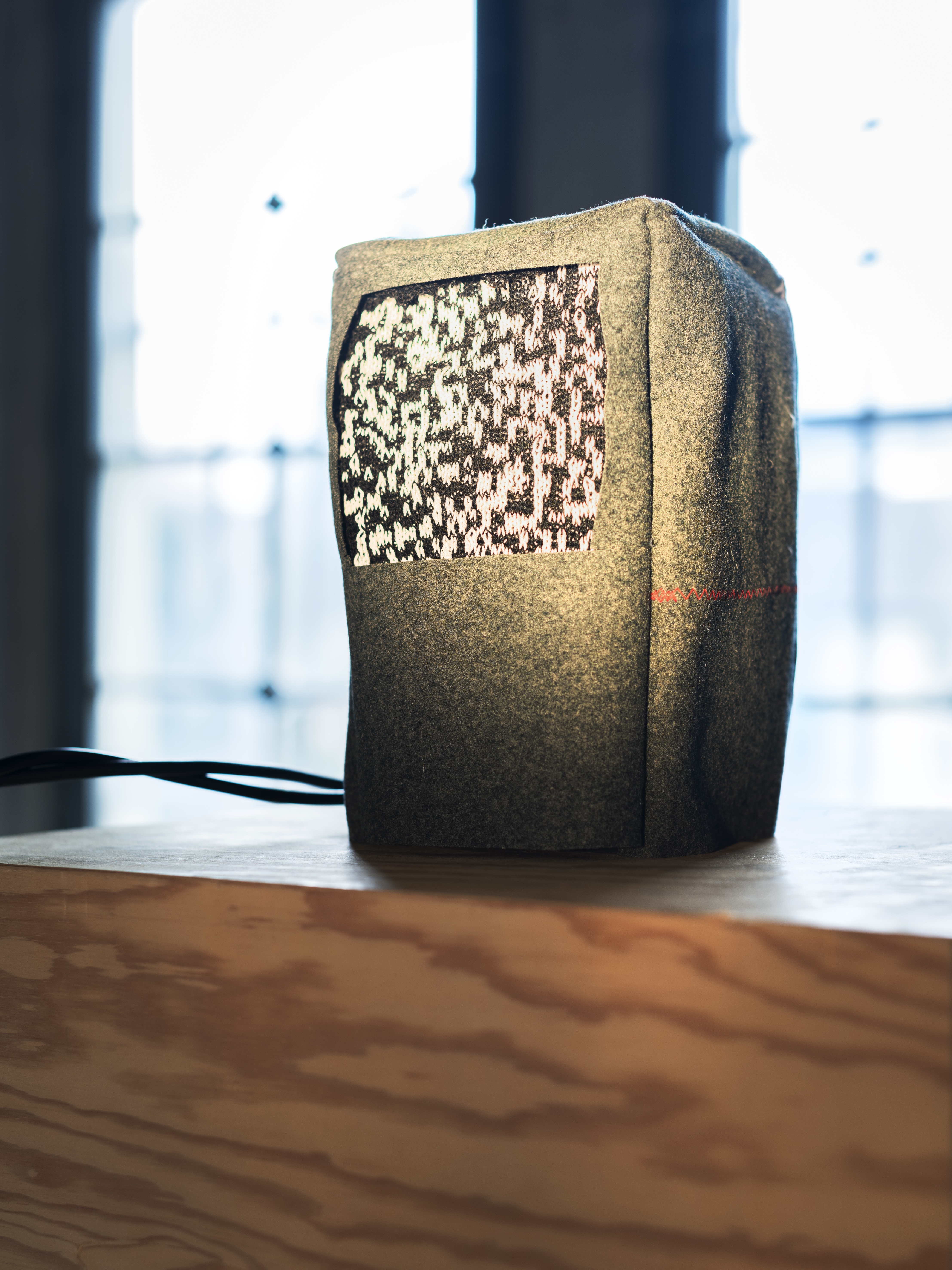 Figure 7: One of the four Loudspeakers from: “White Noise” (Hans-Jakob Mühlethaler). Image: Marcel Rickli