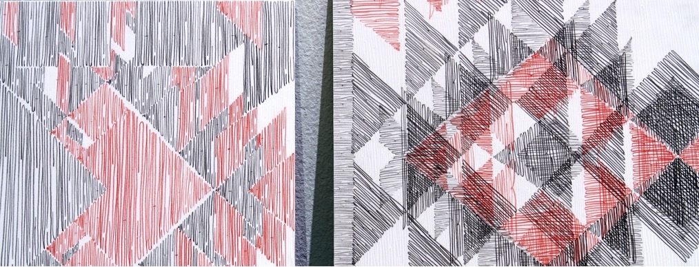 Figure 7. “Ghost Heirloom: Blackburn Rug/Maier Wallpaper” (2022), details of Blackburn Rug side. Photo credit: Reece Straw.