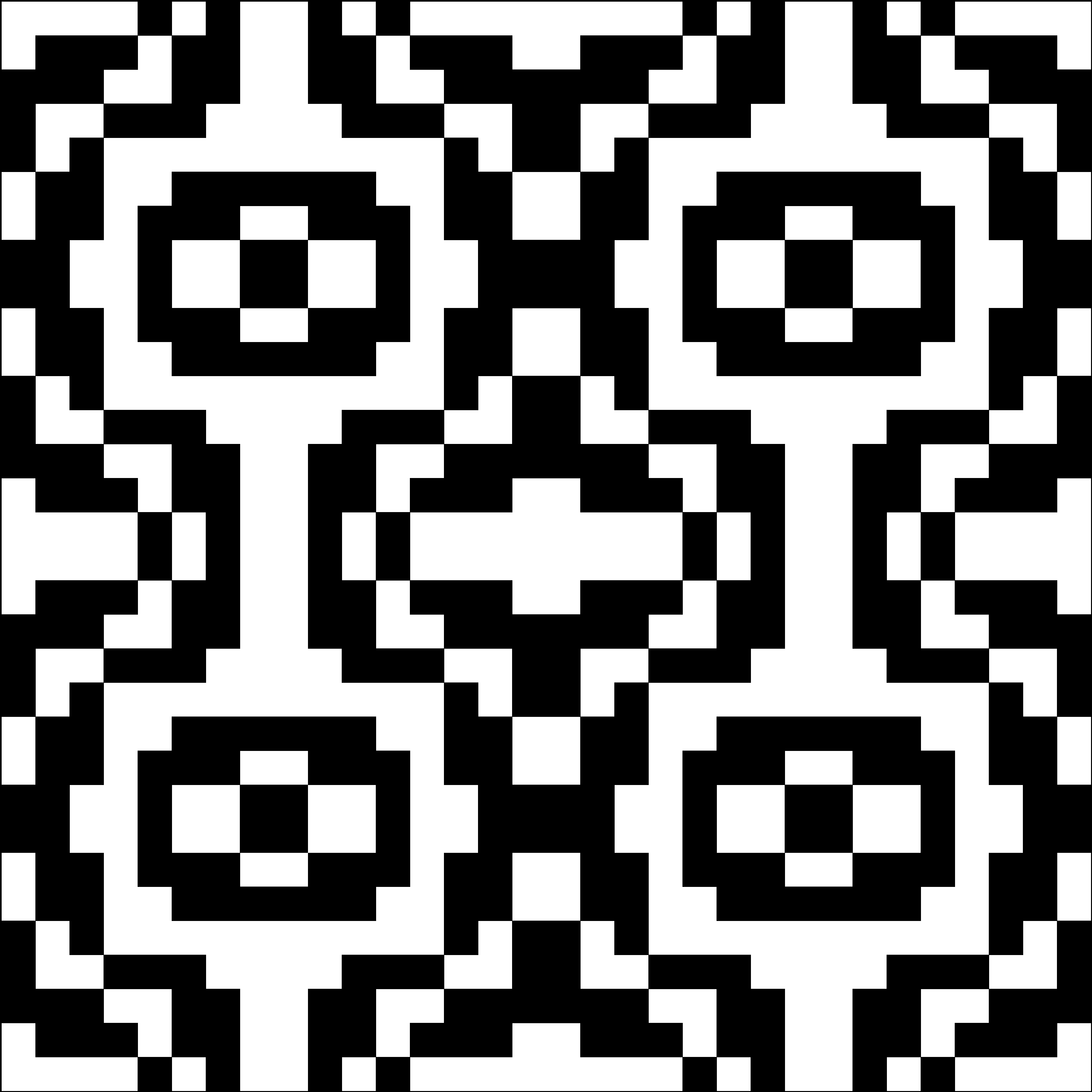 Figure 30: Pattern obtained with repetition{doubleMirror[diagonalMirror(2025)]}