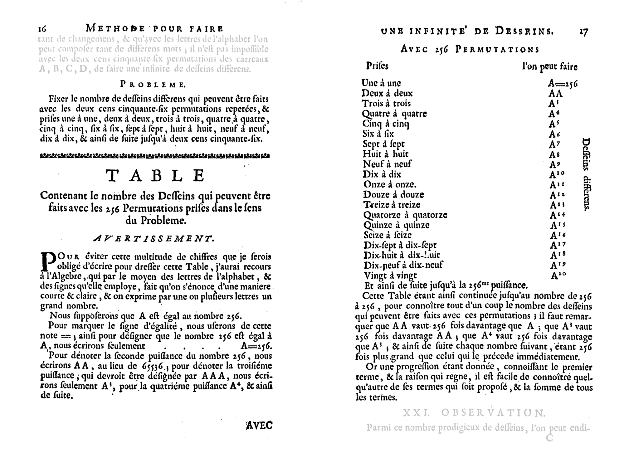 Figure 5: Calculation introduced by Doüat in 1722
